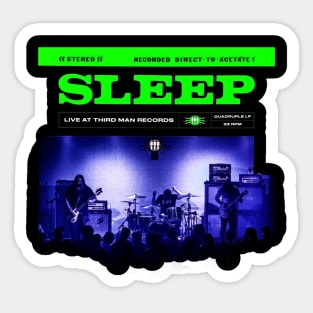 Sleep Live at Third Man Records Sticker